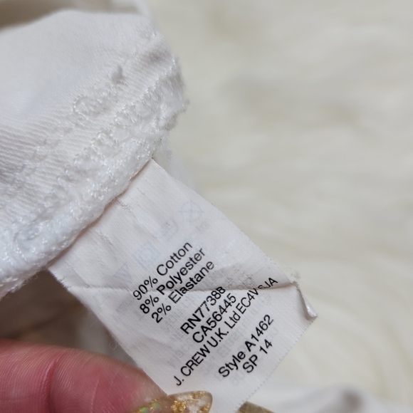 J. Crew Stretch Matchstick Jean in White - Picture 12 of 12
